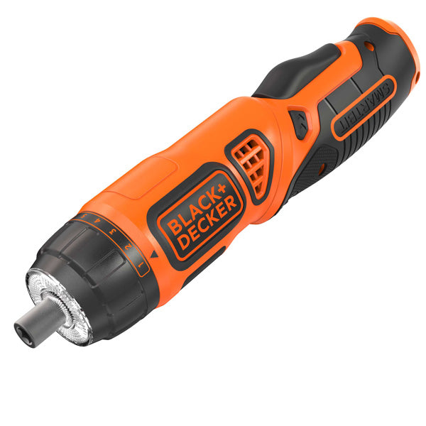 BLACK&DECKER コードレス ツイストドライバー PLR3602JP LEDライト付き 3.6V リチウムイオン 7段階クラッチ機能搭載