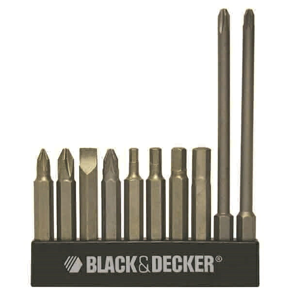 BLACK&DECKER インテリア・ソフトインパクト ISD72JP 7.2V コードレス インパクトドライバー 10本ビット付き