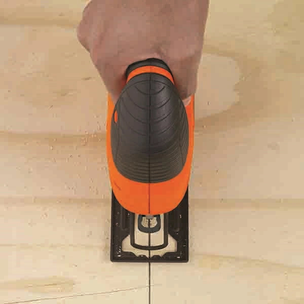 BLACK&DECKER コンパクト オービタルジグソー KS701PEJP コード式 520W 木材70mm切断対応 ワンタッチブレード交換