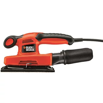 BLACK&DECKER コンパクトオービタルサンダー 240W KA320EJP ダイヤル式6段階変速 クランプ式 電動サンダー