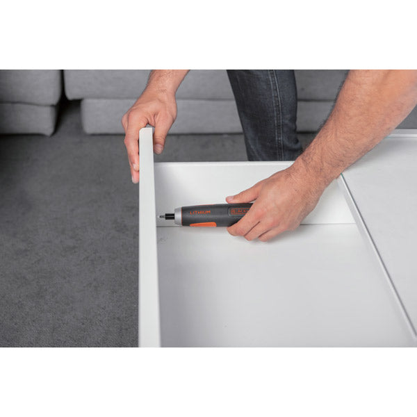 BLACK&DECKER ブラックアンドデッカー プッシュドライバー BD40K27JP 3.6V 充電式 LEDライト付 27ビット付