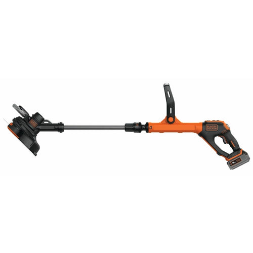 BLACK&DECKER 18V コードレスナイロントリマー STC1840EPCJP | 4.0Ahバッテリー付 2段階スピード調節