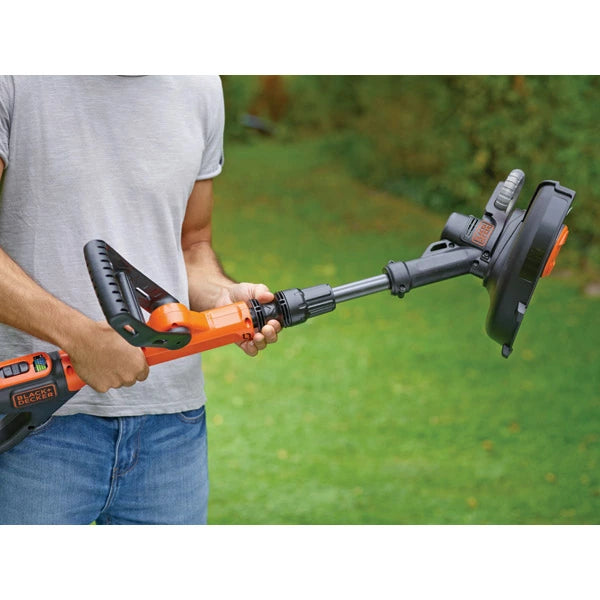 BLACK&DECKER 18V コードレスナイロントリマー STC1840EPCJP | 4.0Ahバッテリー付 2段階スピード調節