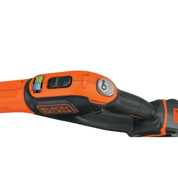 BLACK&DECKER 18V コードレスナイロントリマー STC1840EPCJP | 4.0Ahバッテリー付 2段階スピード調節
