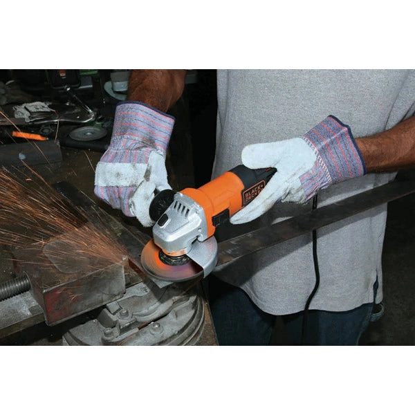 BLACK&DECKER ディスクグラインダー G650JP 100mm コード式 650W パワフルモーター 軽量設計