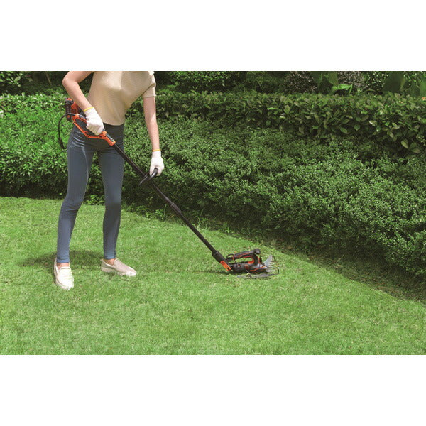 BLACK&DECKER 18V 5in1ポールヘッジ＆芝生バリカン GPSH1840-JP | 充電式 庭木バリカン 高枝切り
