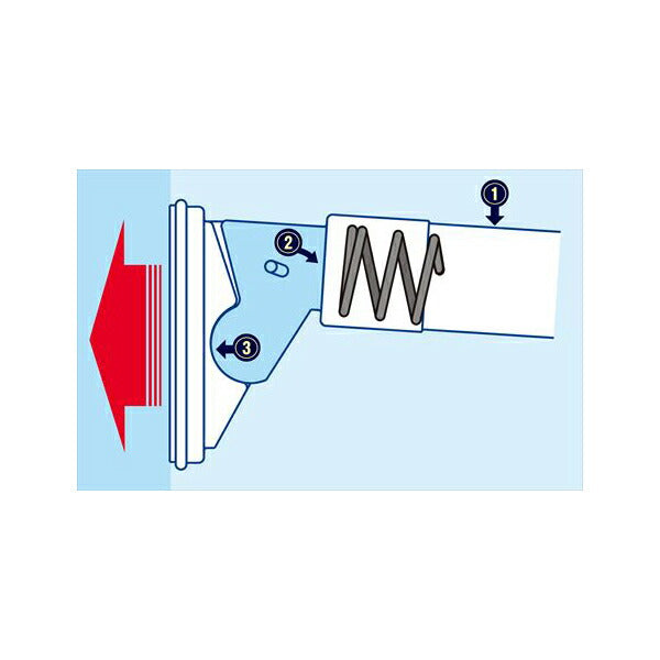 平安伸銅 ハイカム超極太ポール 突っ張り棒 1.1m～2.8m 耐荷重80kg 超強力 HGP-75/110/170