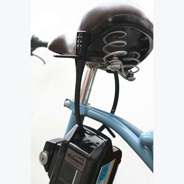 川住製作所 ソクロック SOKULOCK ロング ダイヤル式 結束バンドロック 自転車 バッテリー盗難防止