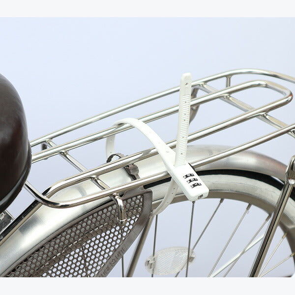 川住製作所 ソクロック SOKULOCK ロング ダイヤル式 結束バンドロック 自転車 バッテリー盗難防止