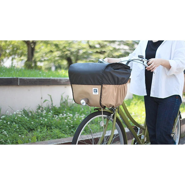 MARUTO 2段式カゴカバー Step! 大容量 撥水 前かご・後ろかご対応 電動アシスト自転車対応 選べる5色