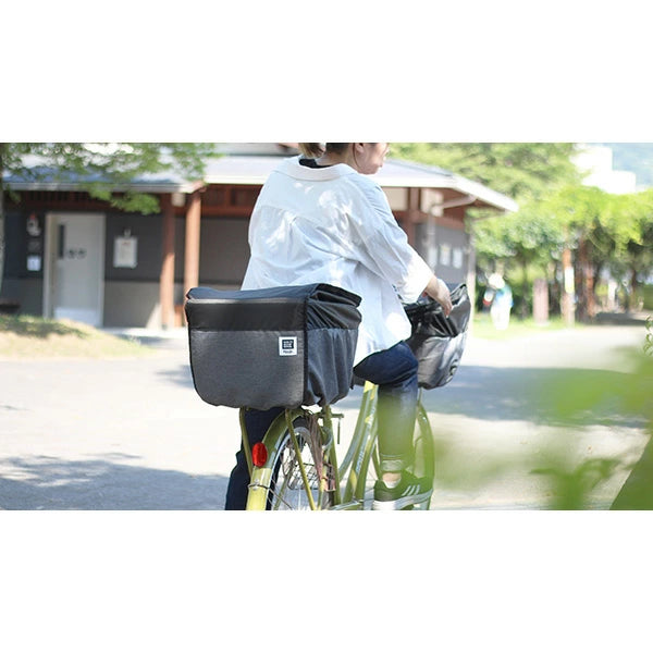 MARUTO 2段式カゴカバー Step! 大容量 撥水 前かご・後ろかご対応 電動アシスト自転車対応 選べる5色