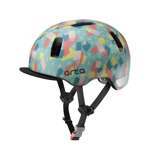 OGK KABUTO オージーケーカブト ARCA アルカ 子供用 自転車 ヘルメット XS/S ファブリックバイザー付