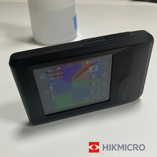 HIKMICRO Pocket E サーモグラフィーカメラ HMTP401AQF/W 8MP可視光 -20℃~350℃ 建物検査・電気保全