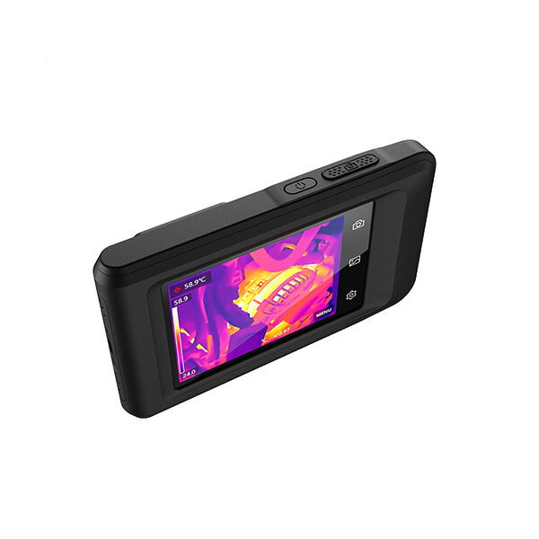 HIKMICRO Pocket E サーモグラフィーカメラ HMTP401AQF/W 8MP可視光 -20℃~350℃ 建物検査・電気保全