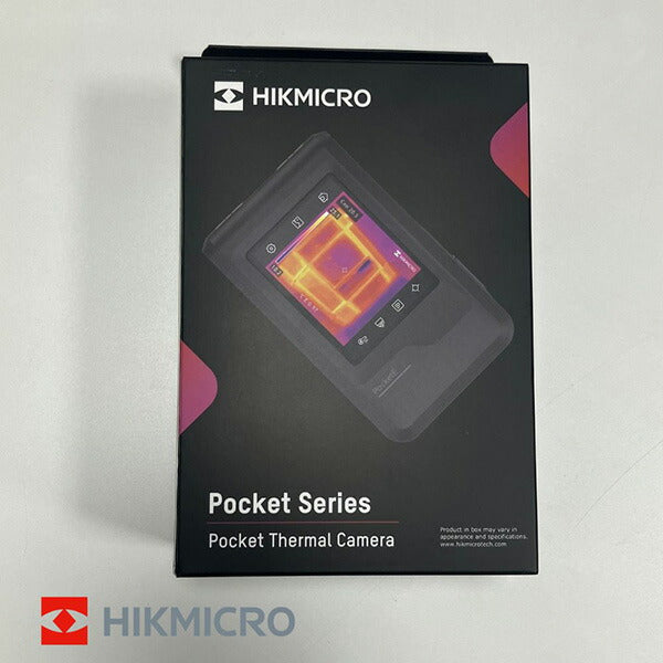 HIKMICRO Pocket E サーモグラフィーカメラ HMTP401AQF/W 8MP可視光 -20℃~350℃ 建物検査・電気保全