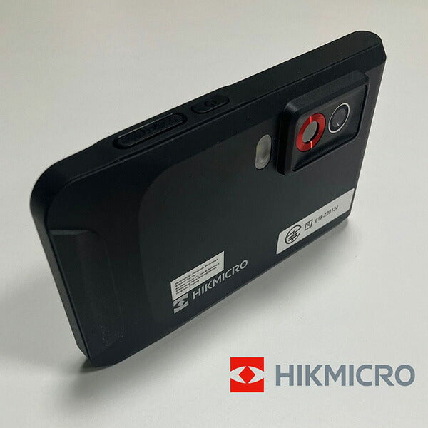 HIKMICRO（ハイクマイクロ） Pocket2 サーモグラフィーカメラ HMTP423AQF/W | 256×192解像度 8MP可視光カメラ -20℃～400℃ Wi-Fi対応 建物検査・電気設備点検
