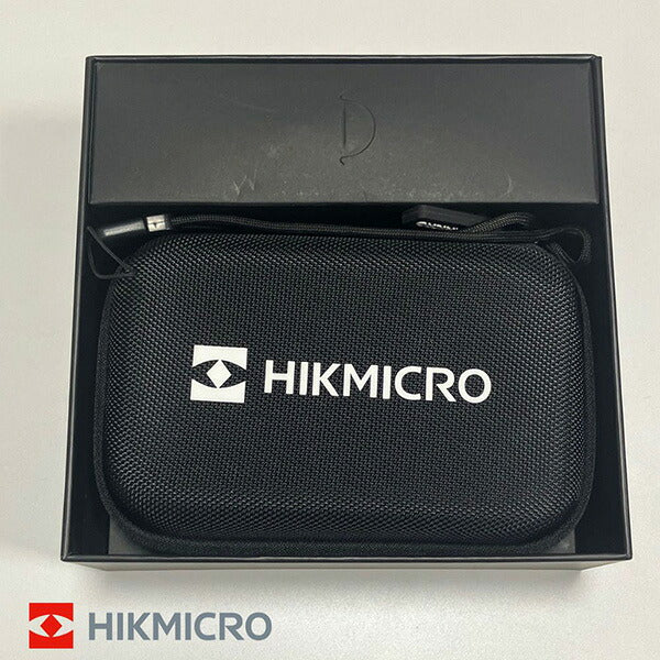 HIKMICRO（ハイクマイクロ） Pocket2 サーモグラフィーカメラ HMTP423AQF/W | 256×192解像度 8MP可視光カメラ -20℃～400℃ Wi-Fi対応 建物検査・電気設備点検