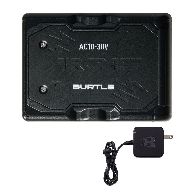【正規品／選べる3パターン】BURTLE バートル AC10 ファンユニット バッテリー AC10-1 AC10-2 IC10-1 2026年最新モデル エアークラフト 30V 防水 最大120L/秒 5600mAh 急速充電 京セラ ファン付き作業服 セット 単品