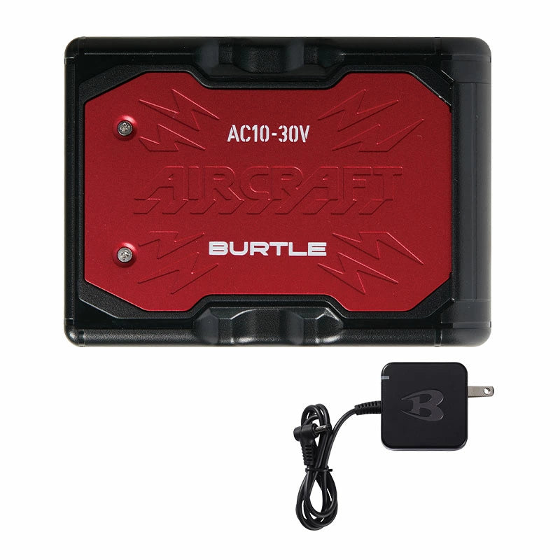 【正規品／選べる3パターン】BURTLE バートル AC10 ファンユニット バッテリー AC10-1 AC10-2 IC10-1 2026年最新モデル エアークラフト 30V 防水 最大120L/秒 5600mAh 急速充電 京セラ ファン付き作業服 セット 単品