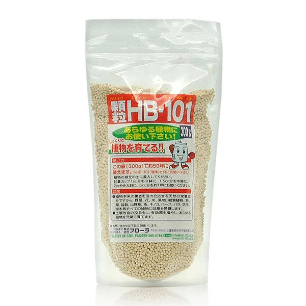 フローラ HB-101 顆粒 300g | 天然植物活力剤 約3ヶ月持続 杉・桧・松・オオバコエキス配合
