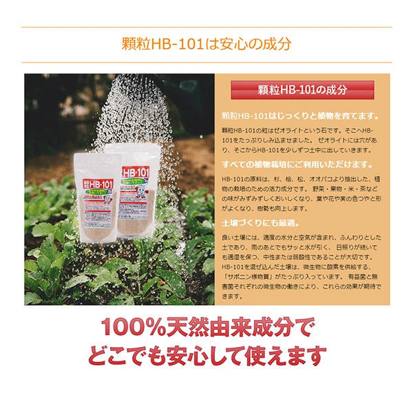 フローラ HB-101 顆粒 300g | 天然植物活力剤 約3ヶ月持続 杉・桧・松・オオバコエキス配合