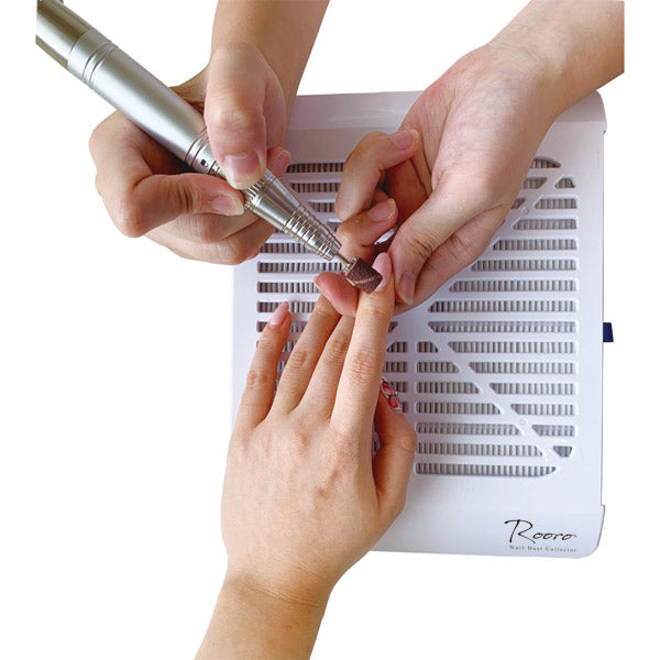 Rooro RO-DCW ワイヤレスネイルダストコレクター | 充電式 集塵機 ジェルネイル