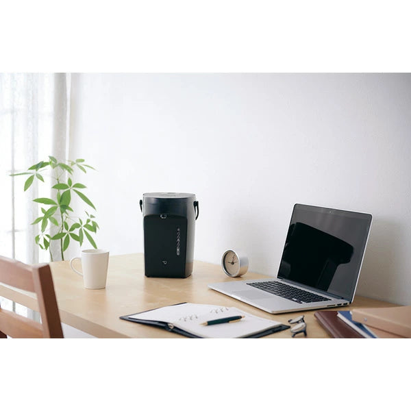 象印マホービン 電動ポット 2.0L スレートブラック CP-EA20-BM | コンパクト設計 3段階保温 カフェドリップ給湯対応