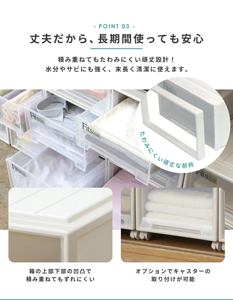 フィッツケース Fits クローゼット 2個セット