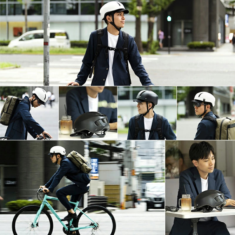 OGK KABUTO CANVAS-URBAN 自転車用ヘルメット JCF推奨 通勤 街乗り アーバンスタイル