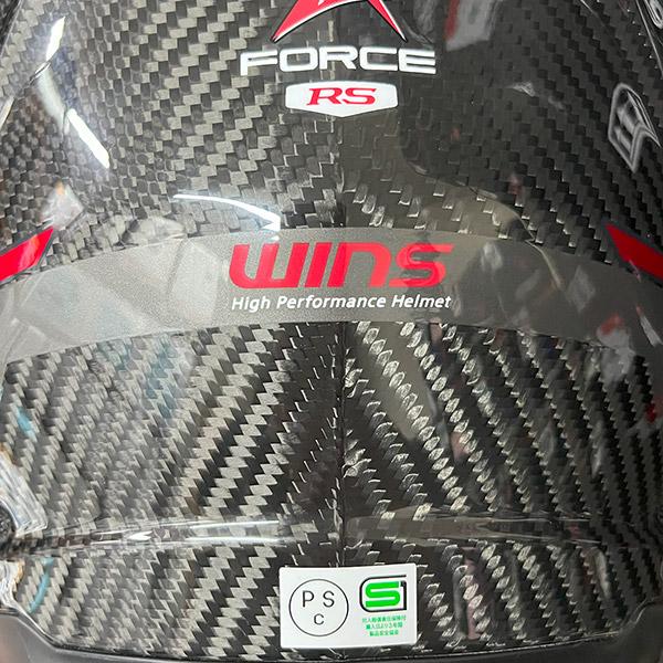WINS ウインズ A-FORCE RS FLASH typeC フルフェイスヘルメット インナーバイザー付き M/L/XL | SG/PSC規格 エアロ形状 バイク用