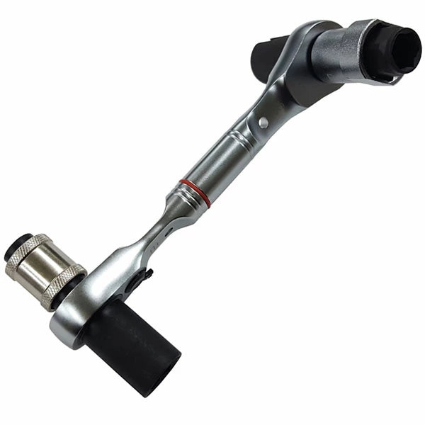 MUSTTOOL 8機能スイベルグリップノンスリップレンチ IM-NSS8S | 360度回転 多機能レンチ