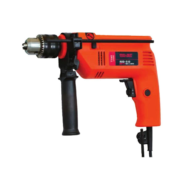 リリーフ ROD-510 振動ドリル 電気ドリル兼用型 500W 無段変速 回転+打撃切替機能付き RELIEF