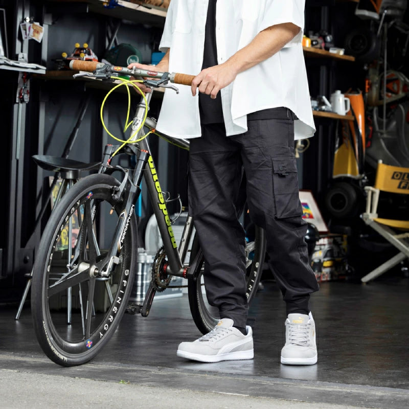 PUMA プーマ ヘリテイジ エアツイスト2.0 ロー 安全靴 作業靴 スニーカー セーフティシューズ メンズ レディース 軽量 静電気防止