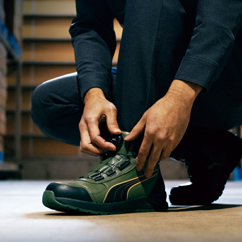 PUMA プーマ ライダー 2.0 ディスク ミッド ジャパンアスレチック 安全靴 PUMASAFETY