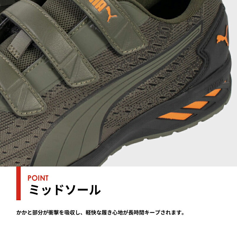 PUMA プーマ ライダー 2.0 ディスク ミッド ジャパンアスレチック 安全靴 PUMASAFETY