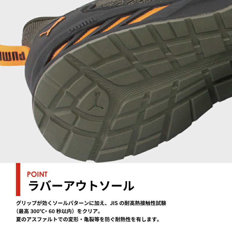 PUMA プーマ ライダー 2.0 ディスク ミッド ジャパンアスレチック 安全靴 PUMASAFETY