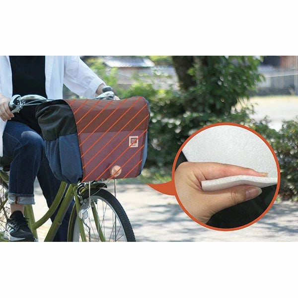 MARUTO 2段式カゴカバー Step! 大容量 撥水 前かご・後ろかご対応 電動アシスト自転車対応 選べる5色