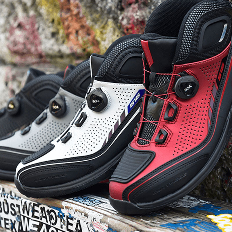 elf エルフ シンテーゼ16 ライディングシューズ BOAシステム EEE 幅広 バイクシューズ Synthese16 メンズ レディース