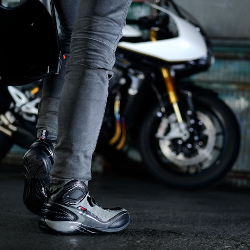 elf エルフ シンテーゼ16 ライディングシューズ BOAシステム EEE 幅広 バイクシューズ Synthese16 メンズ レディース