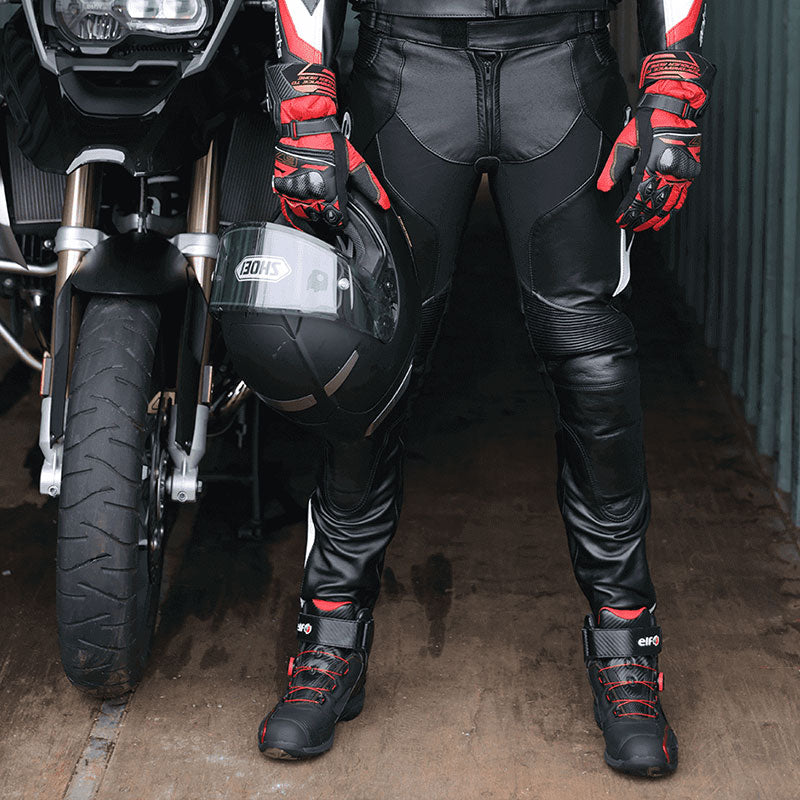 elf エルフ シンテーゼ17 ライディングシューズ 透湿防水 バイク用 ライディングブーツ EEE幅広設計