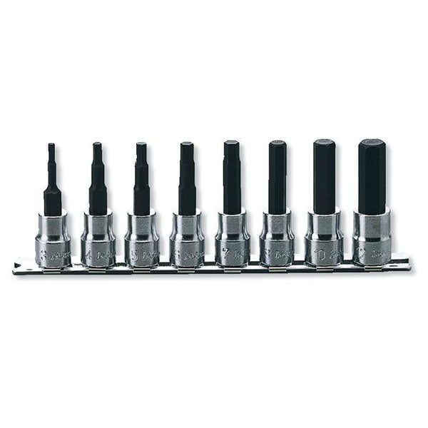 ko-ken（コーケン） 3/8sq ヘックスビットソケットレールセット 8点セット 3〜12mm RS3010M/8-L62 日本製