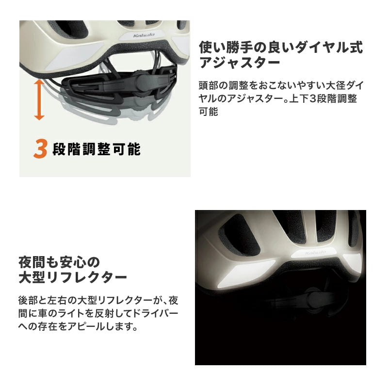 OGK KABUTO Canvas Sports 自転車ヘルメット 57-59cm SG・JCF推奨 大人用 スポーツバイク ロードバイク クロスバイク MTB サイクリング 軽量280g 安全規格認証