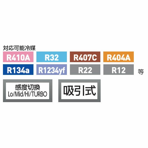イチネンTASCO 赤外線式ガス検知器 TA430D 新冷媒対応 NDIR方式 リーク検知 ターボモード搭載